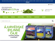 Tablet Screenshot of cestabylin.cz